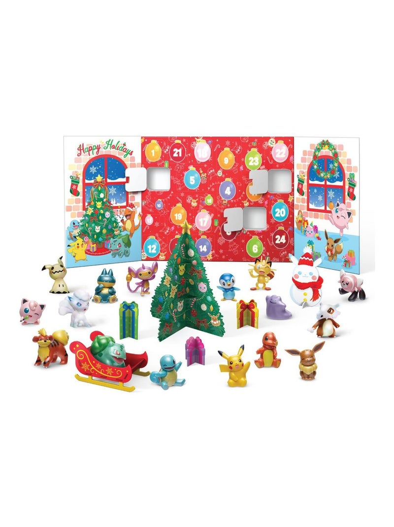 Calendrier De L'avent Pokémon - Bandai Multicolore - Kiabi