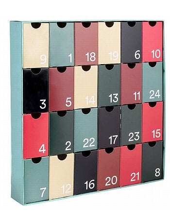 Calendrier de l'avent village de noël