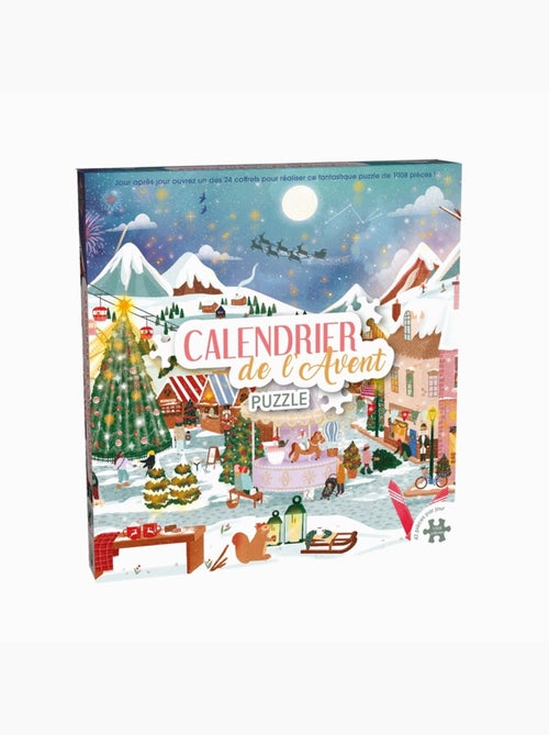Calendrier de l'avent village de noël - Kiabi
