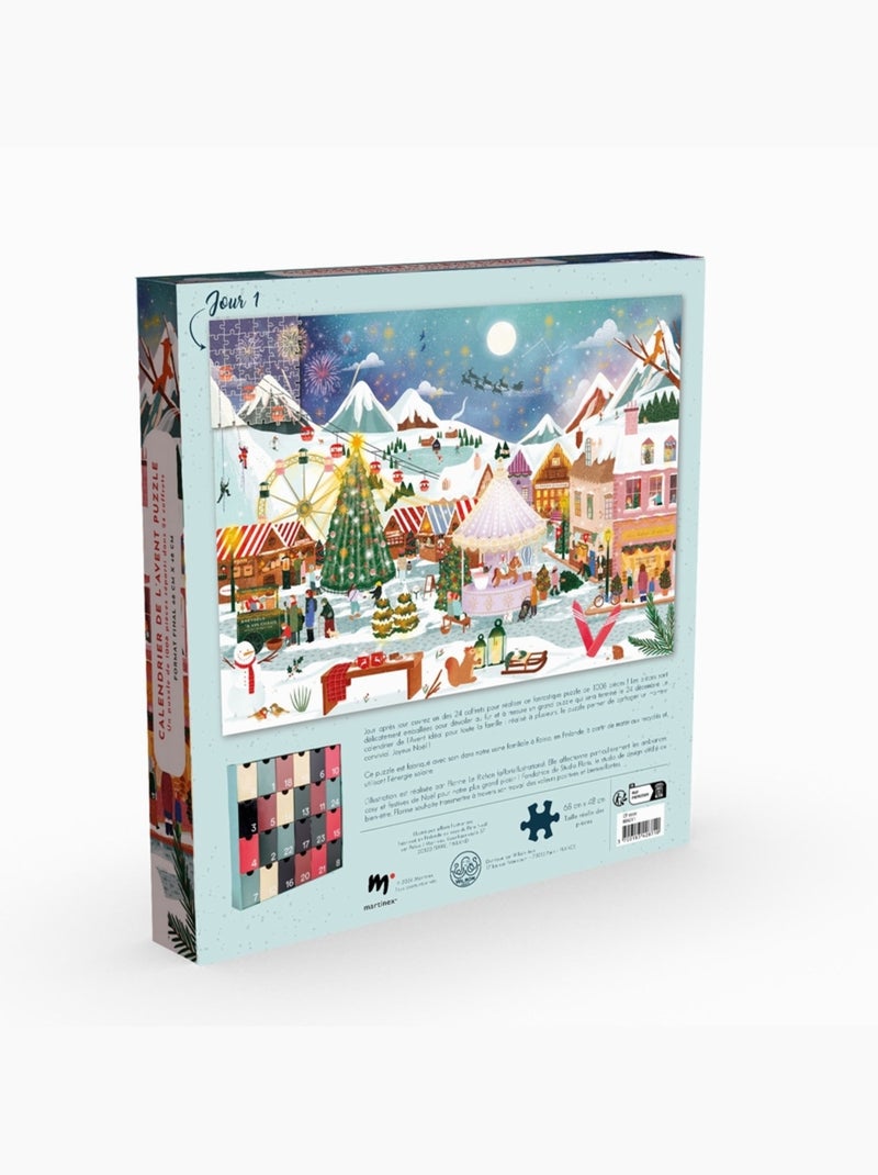 Calendrier de l'avent village de noël N/A - Kiabi