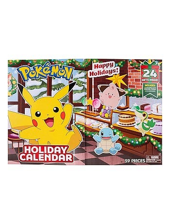 Calendrier des fêtes Pokémon 2025