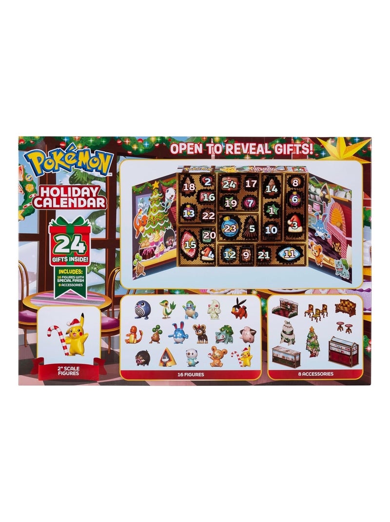 Calendrier des fêtes Pokémon 2025 Multicolore - Kiabi
