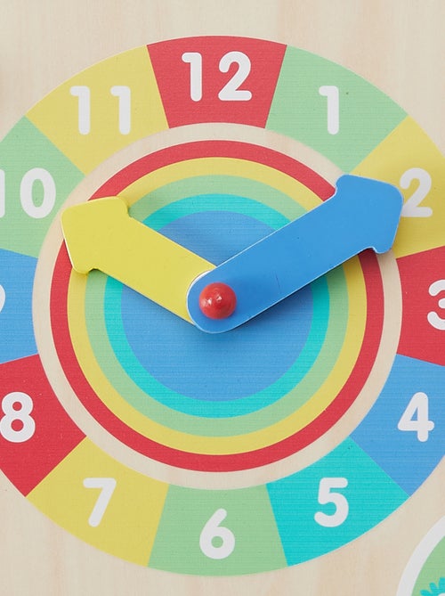 Calendrier en Bois pour Enfants, Jeu Éducatif Préscolaire - Kiabi Calendrier en Bois pour Enfants, Jeu Éducatif Préscolaire - Kiabi