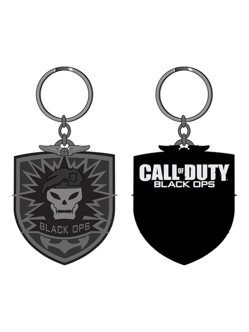 Call of Duty porte-clés caoutchouc Black Ops Patch Noir - Kiabi