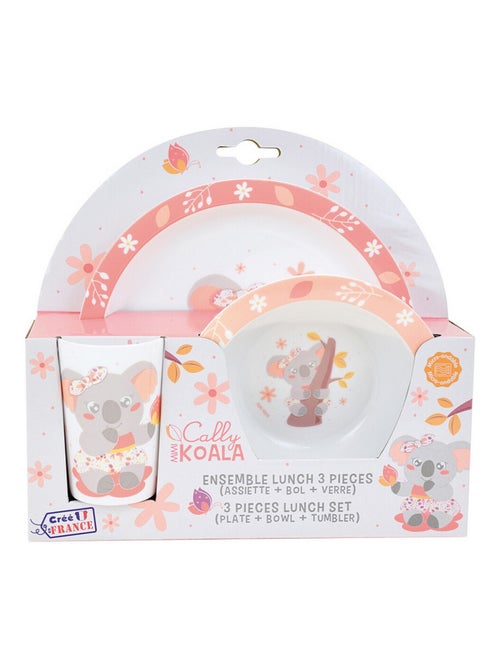 Cally Mimi Koala ensemble repas - Kiabi