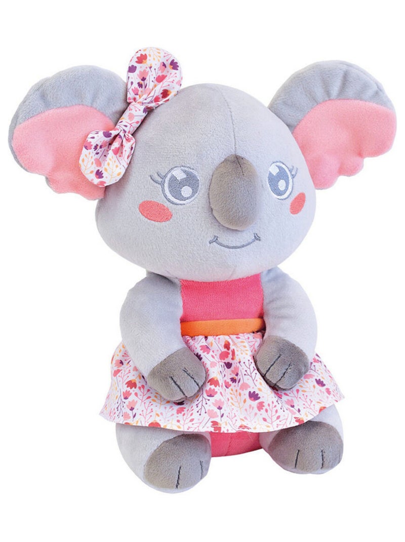 Cally Mimi Koala PELUCHE gris et rose H26 cm Multicolore - Kiabi