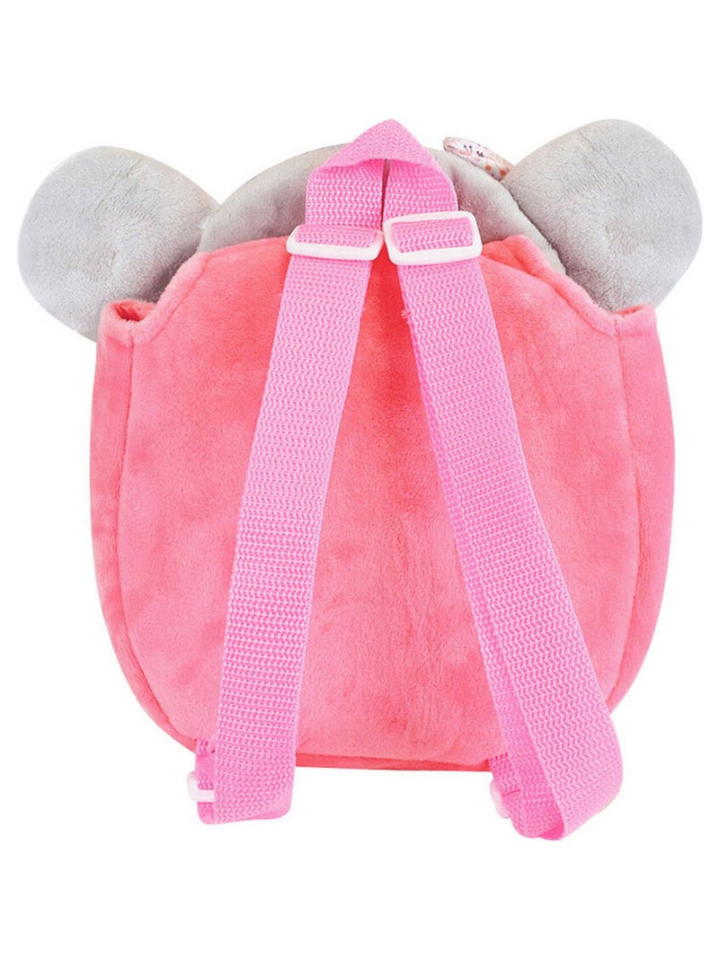 Cally Mimi Koala sac à dos en Peluche  3D - Hauteur 23 cm Rose - Kiabi