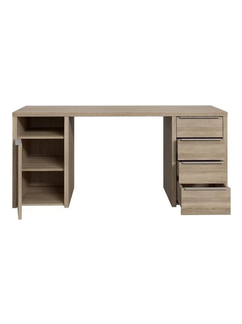 CALPE Bureau chêne sonoma - 160 cm - AUCUNE Multicolore - Kiabi