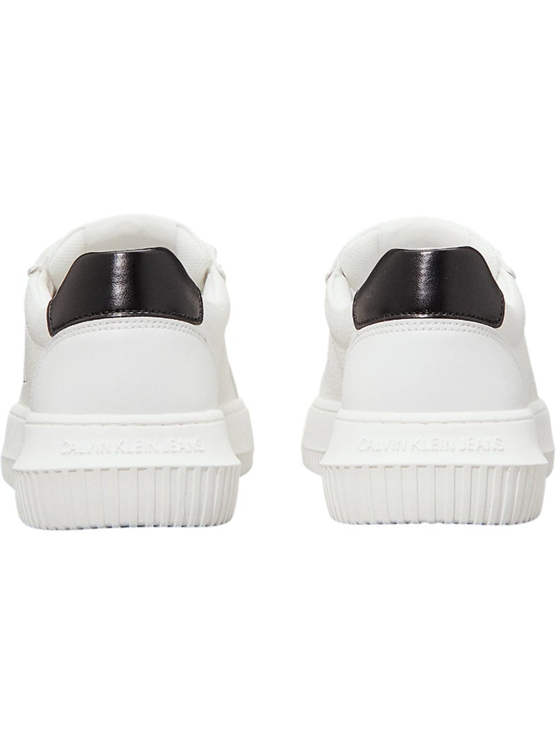 Calvin Klein - Baskets motif/style logo Blanc Noir - Kiabi