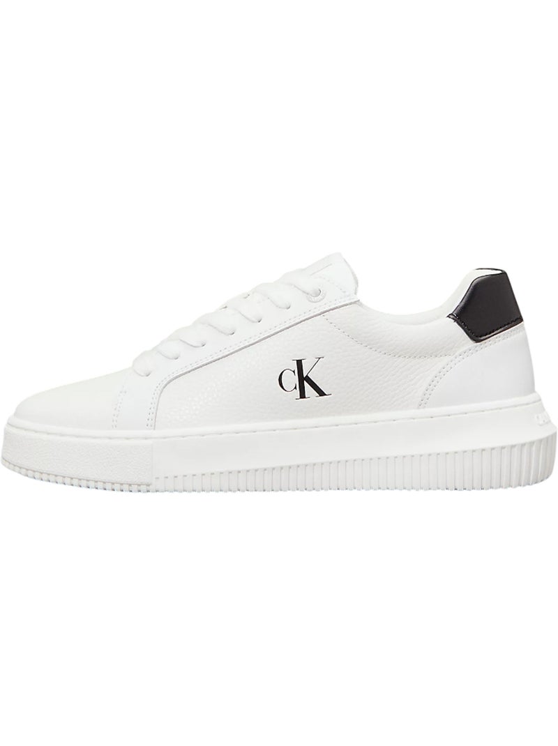 Calvin Klein - Baskets motif/style logo Blanc Noir - Kiabi