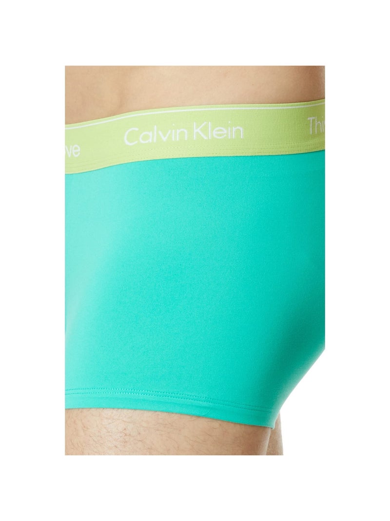 Calvin Klein - Boxer motif/style logo Vert - Kiabi