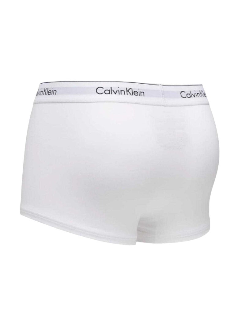 Calvin Klein - Boxers motif/style logo Blanc - Kiabi