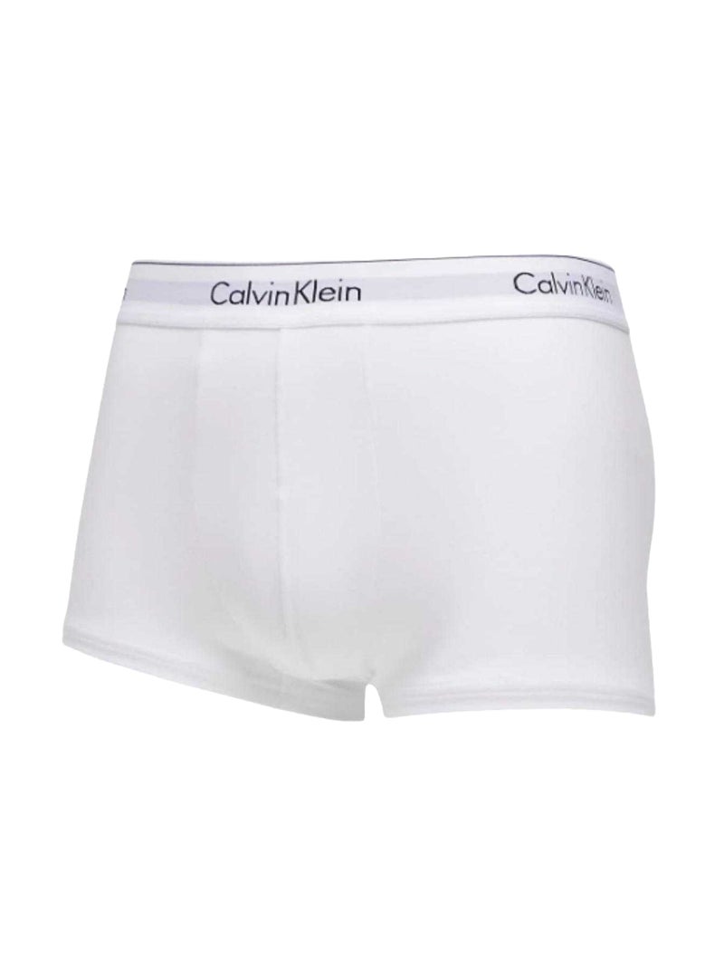 Calvin Klein - Boxers motif/style logo Blanc - Kiabi