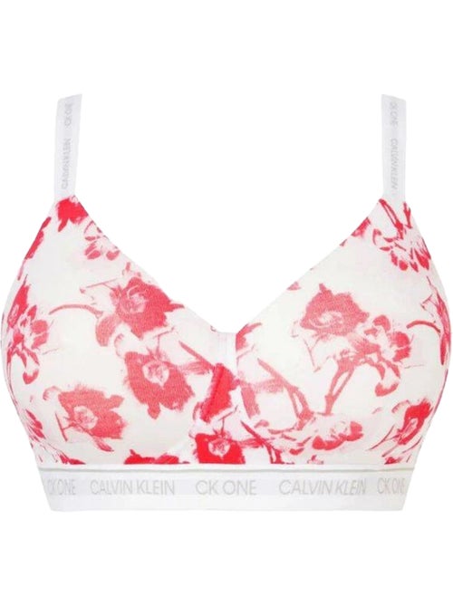 Calvin Klein - Brassière de sport motif/style Floral - Kiabi