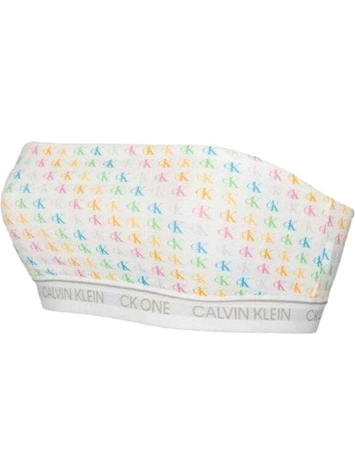 Calvin Klein - Brassière de sport motif/style Logo répété - Kiabi