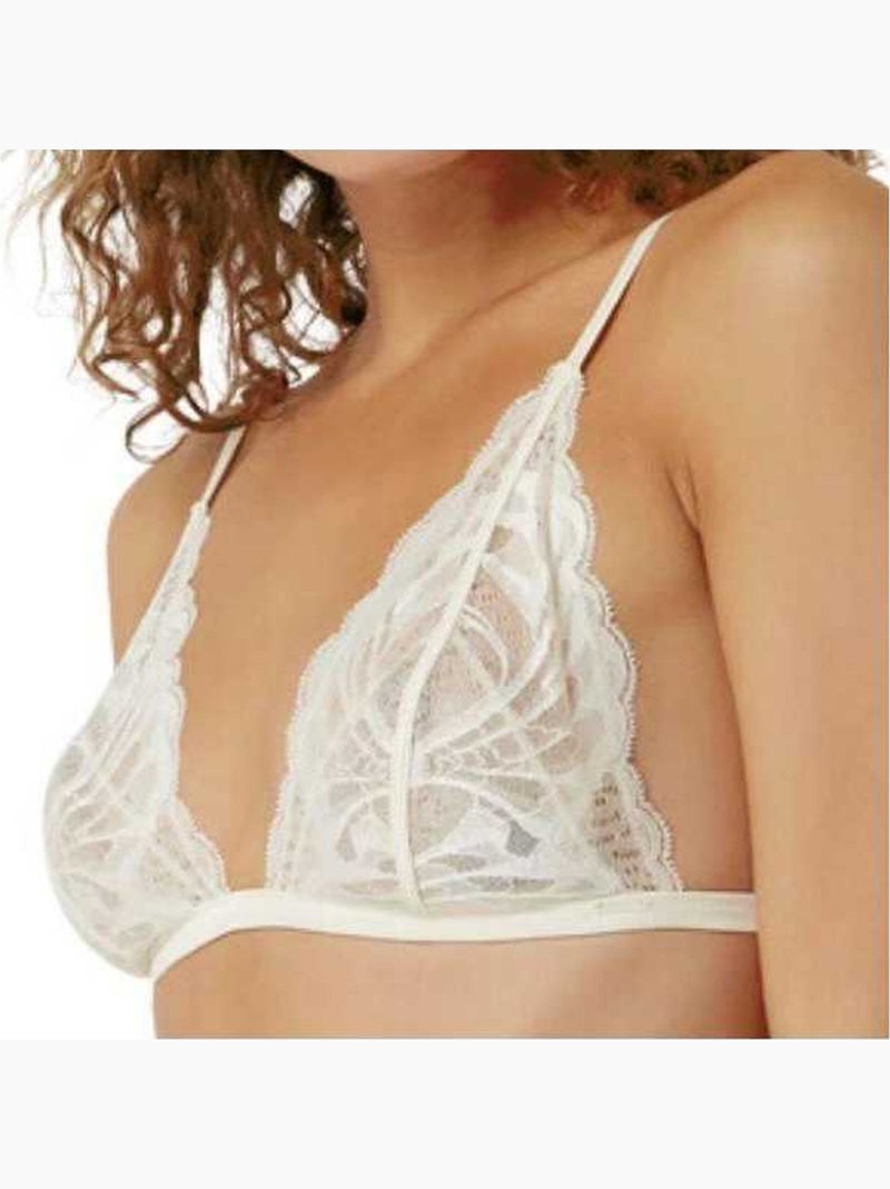 Calvin Klein - Brassière de sport motif/style uni Blanc - Kiabi