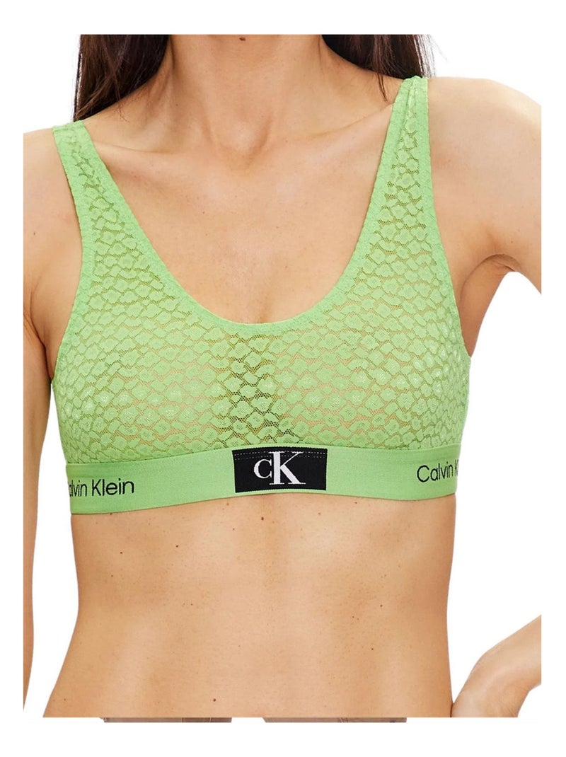 Calvin Klein - Brassière de sport Vert - Kiabi