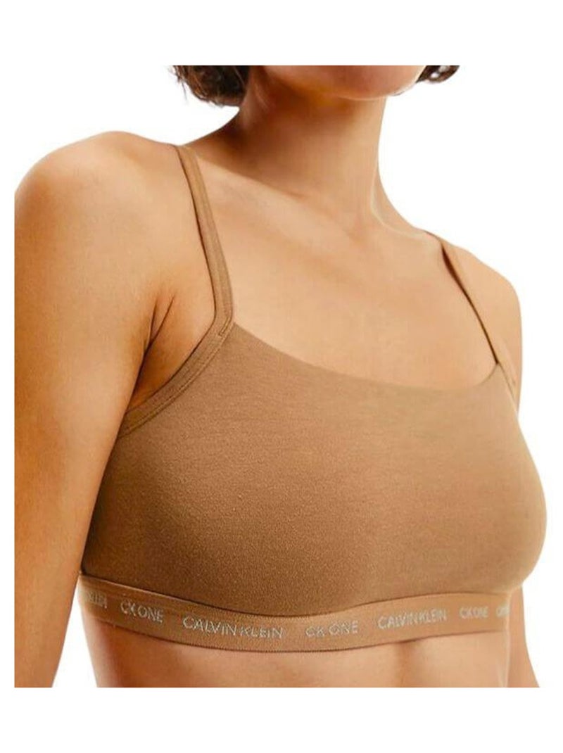 Calvin Klein - Brassières de sport Marron clair - Kiabi