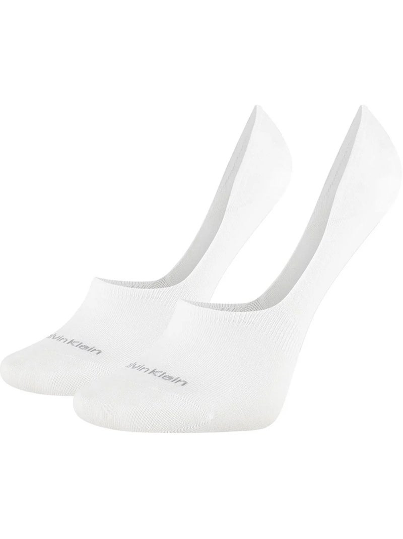 Calvin Klein - Chaussettes motif/style logo Blanc - Kiabi