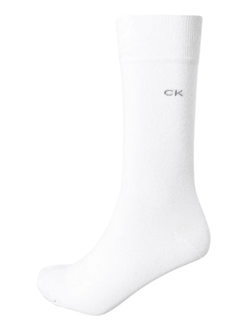 Calvin Klein - Chaussettes motif/style Logo brodé - Kiabi