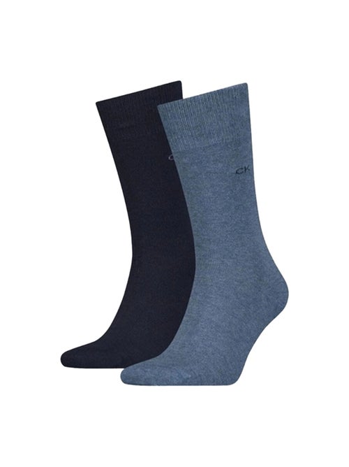Calvin Klein - Chaussettes motif/style Logo brodé - Kiabi