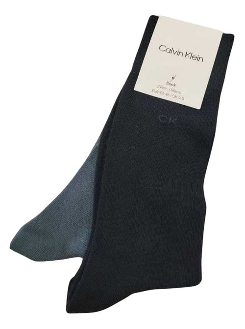 Calvin Klein - Chaussettes motif/style Logo brodé - Kiabi Calvin Klein - Chaussettes motif/style Logo brodé - Kiabi