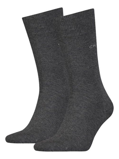 Calvin Klein - Chaussettes motif/style Logo brodé - Kiabi