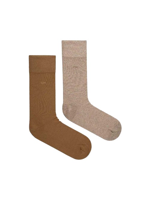 Calvin Klein - Chaussettes motif/style Logo brodé - Kiabi Calvin Klein - Chaussettes motif/style Logo brodé - Kiabi