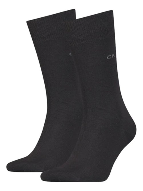 Calvin Klein - Chaussettes motif/style Logo brodé - Kiabi