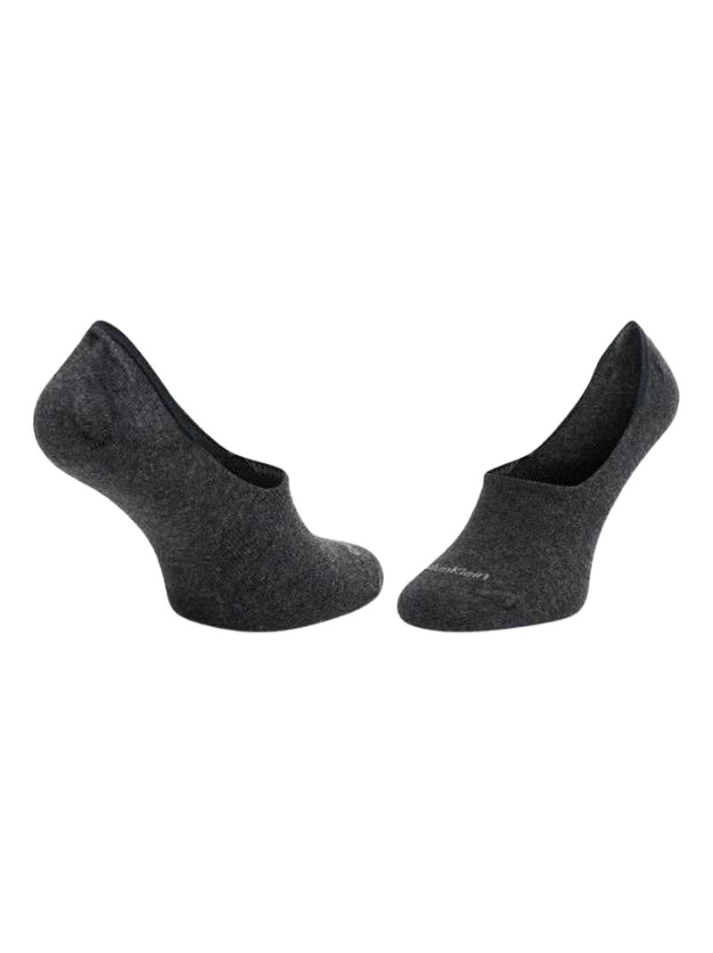 Calvin Klein - Chaussettes motif/style logo Gris - Kiabi