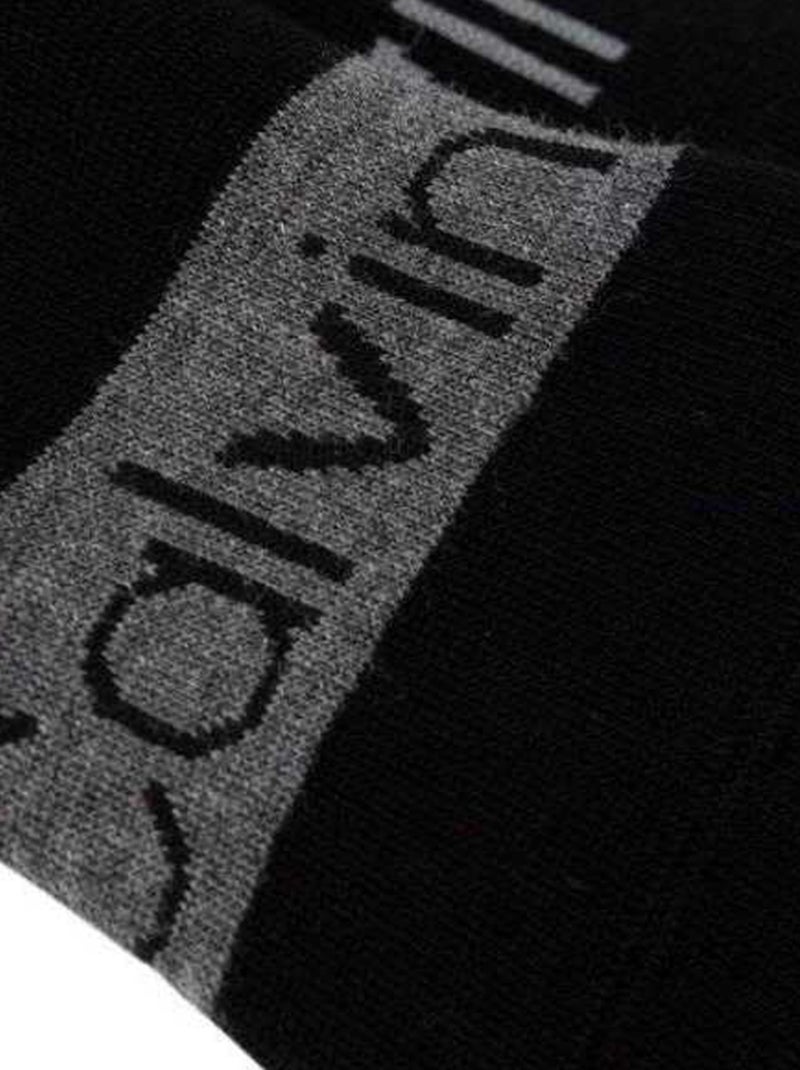 Calvin Klein - Chaussettes motif/style logo Noir - Kiabi