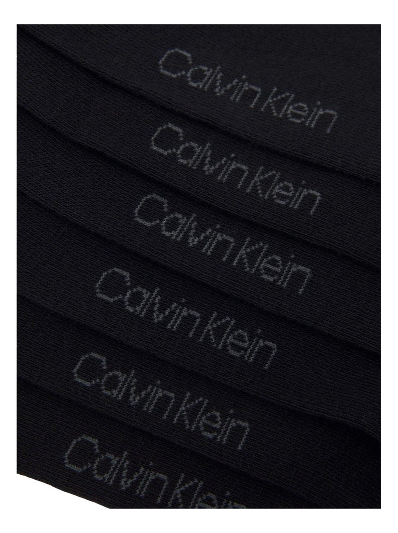 Calvin Klein - Chaussettes motif/style logo Noir - Kiabi