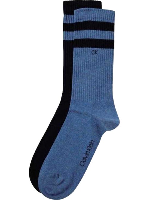 Calvin Klein - Chaussettes motif/style rayures contrastées - Kiabi Calvin Klein - Chaussettes motif/style rayures contrastées - Kiabi