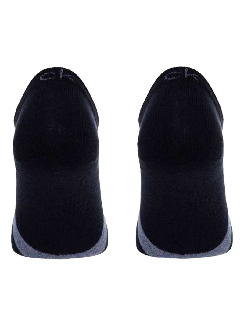 Calvin Klein - Chaussettes motif/style rayures contrastées Bleu marine - Kiabi