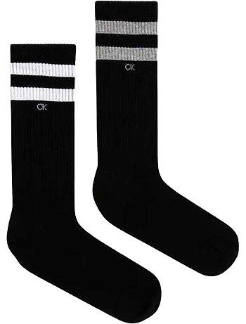 Calvin Klein - Chaussettes motif/style rayures contrastées