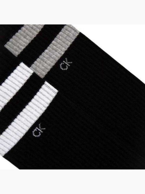 Calvin Klein - Chaussettes motif/style rayures contrastées - Kiabi
