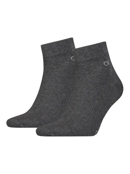 Calvin Klein - Chaussettes QUARTER - Kiabi Calvin Klein - Chaussettes QUARTER - Kiabi