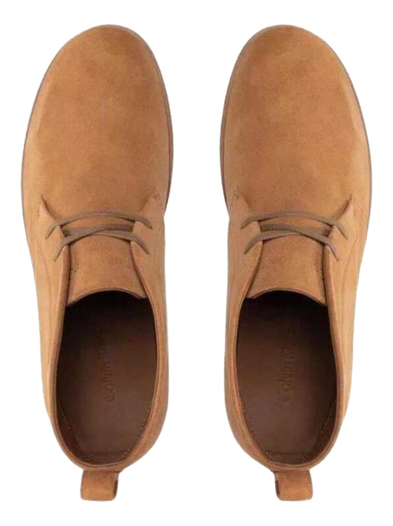 Calvin Klein - Chaussures motif/style logo Marron caramel - Kiabi