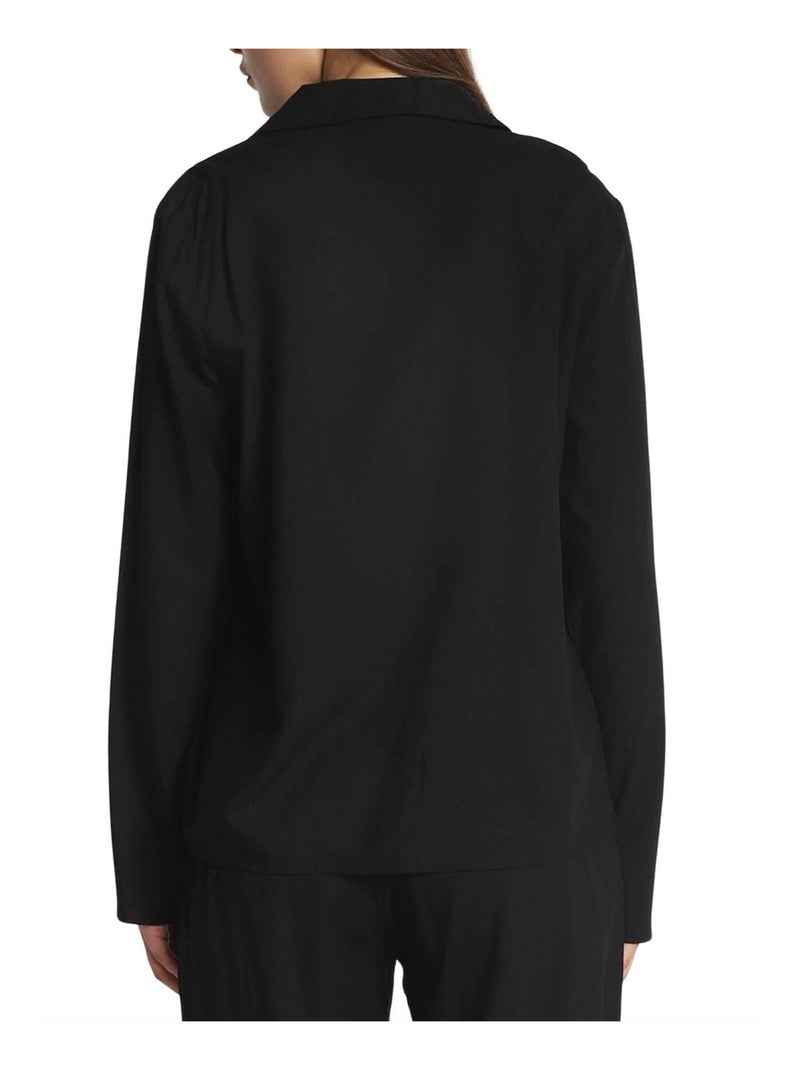 Calvin Klein - Chemisier motif/style uni Noir - Kiabi
