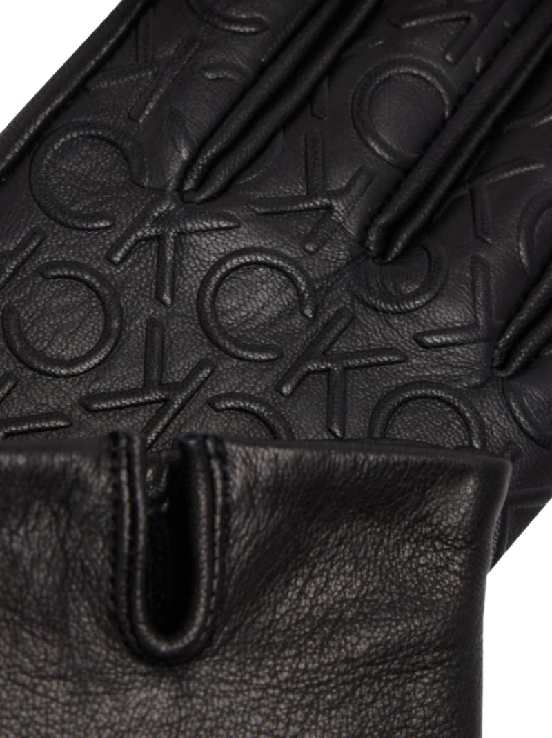 Calvin Klein - Gants motif/style En relief RE-LOCK Noir - Kiabi