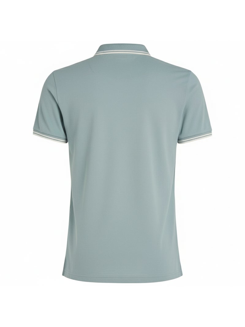 Calvin Klein - Polo JEANS Gris Vert - Kiabi