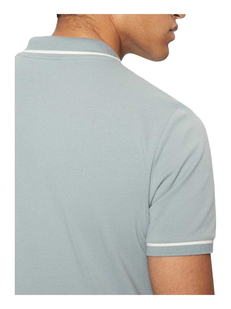 Calvin Klein - Polo JEANS Gris Vert - Kiabi