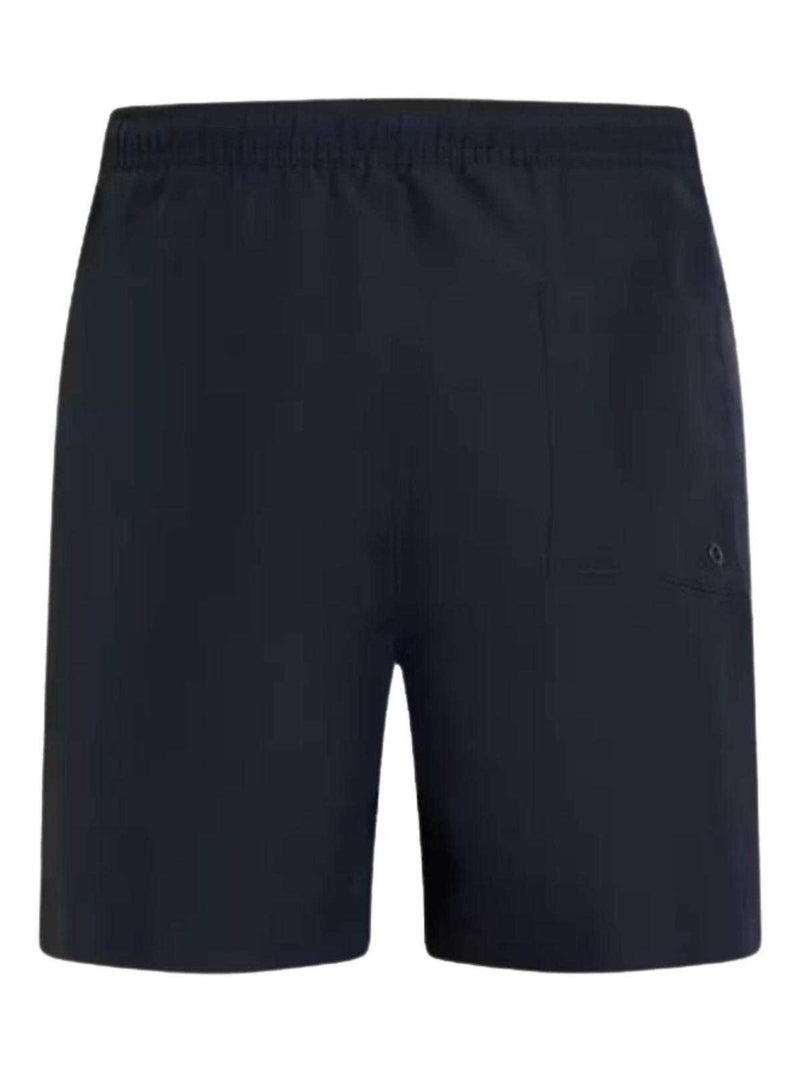 Calvin Klein - Short de bain motif/style logo Bleu marine - Kiabi