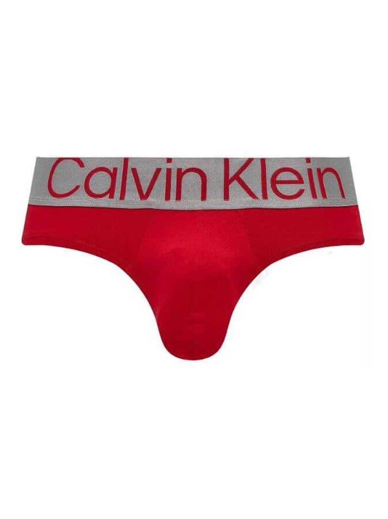 Calvin Klein - Slips motif/style uni Bleu marine - Kiabi