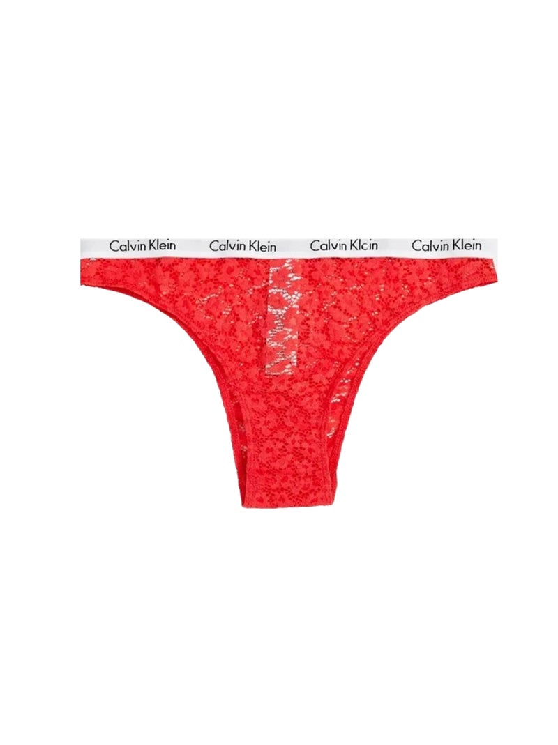 Calvin Klein - String Rouge - Kiabi