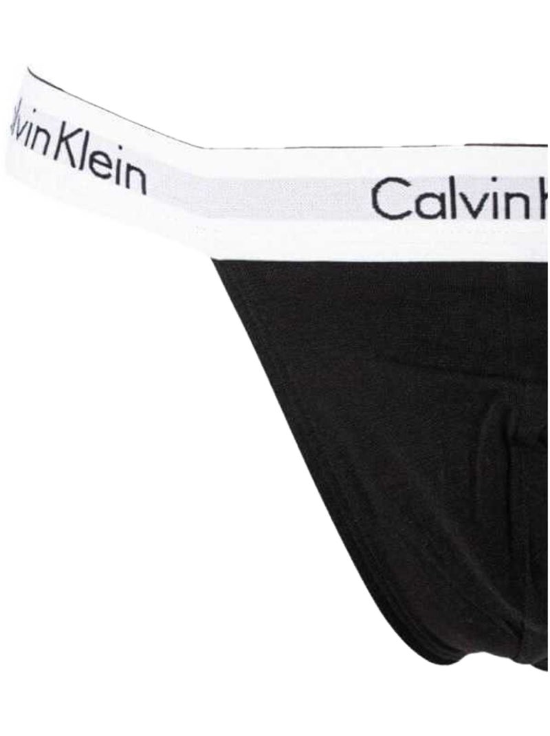Calvin Klein - Strings motif/style logo Noir Gris Gris - Kiabi