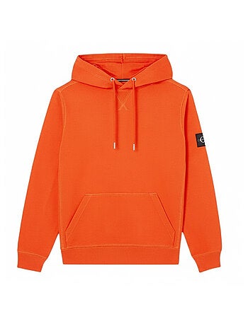 Calvin Klein - Sweat à capuche motif/style badge