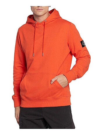 Calvin Klein - Sweat à capuche motif/style badge