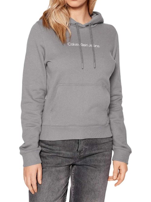 Calvin Klein - Sweat à capuche motif/style logo - Kiabi