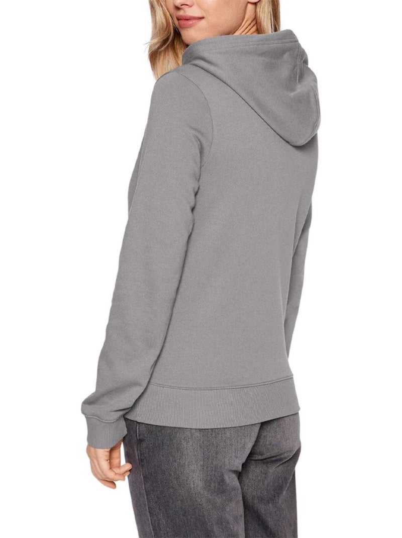 Calvin Klein - Sweat à capuche motif/style logo Gris - Kiabi
